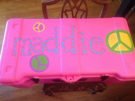 plastic trunk for camp.